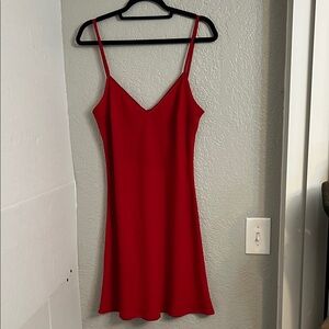 90’s Y2K VINTAGE RAMPAGE WHIMSIGOTH FAIRY RED VELVET TRIMMED MINI DRESS